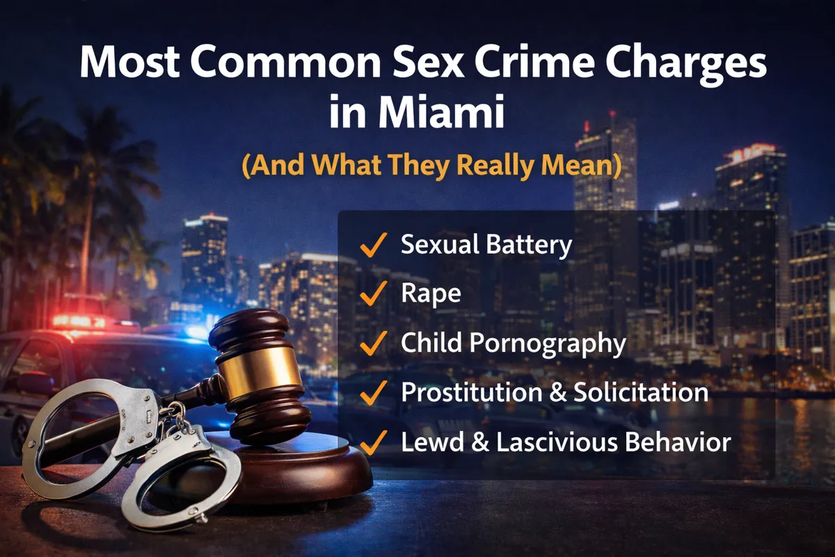 sex crime charges miami